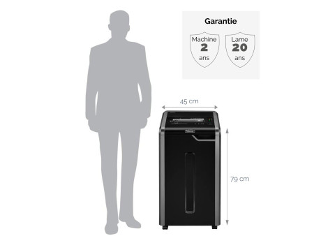 Fellowes destructeur de documents Powershred 225Mi,
