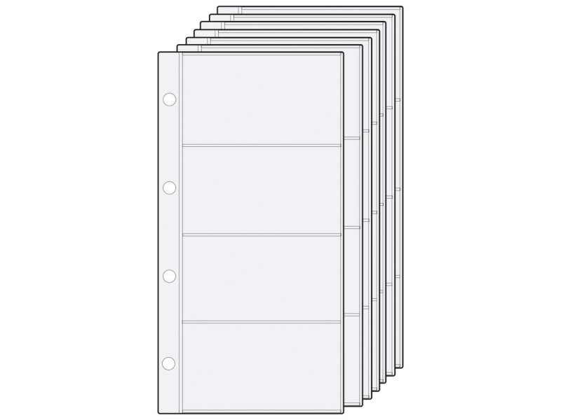 Alassio Pochettes pour classeur cartes de visite