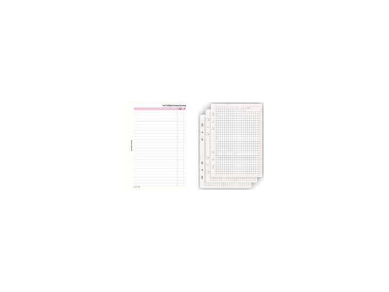 bind Fiche de rechange pour notes Manager, A5, quadrillé