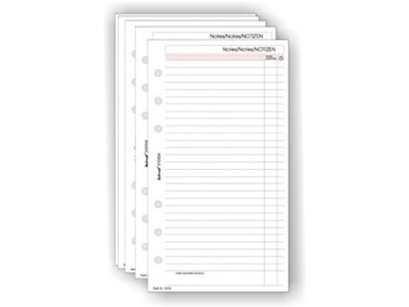 bind Fiche de rechange pour notes Manager, A6, ligné