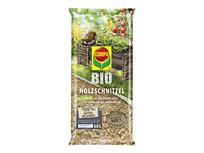 COMPO BIO Copeaux de bois, 60 litres