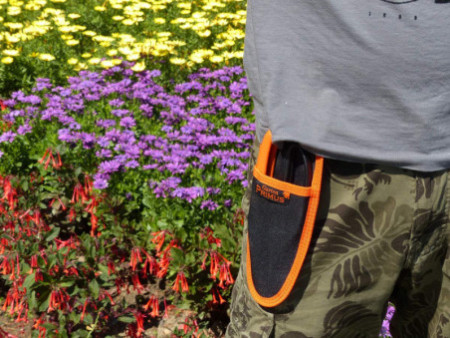 Garten PRIMUS Etui de ceinture universel, noir / orange