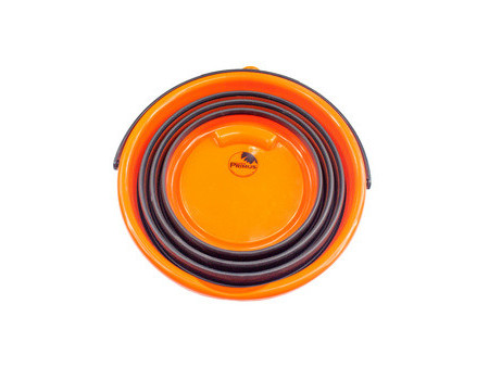 Garten PRIMUS Seau pliable, noir/orange