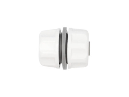 Bradas Connecteur de tuyau WHITE LINE, 3/4', blanc