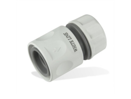 Bradas Raccord de tuyau femelle WHITE LINE, 1/2', blanc