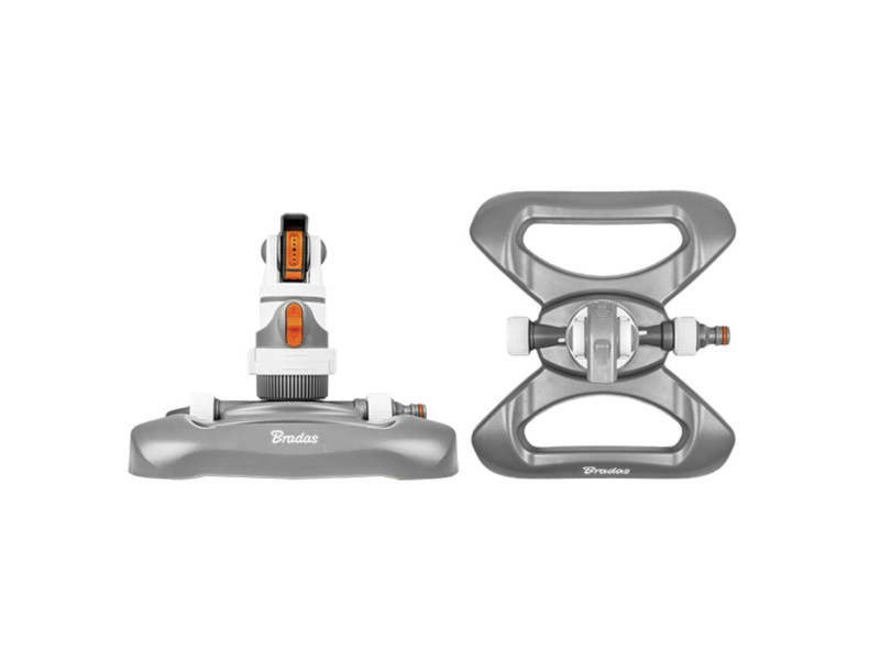 Bradas Arroseur circulaire WHITE LINE, 4 fonctions,sur socle