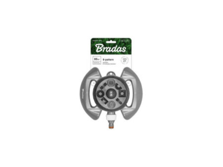 Bradas Arroseur de pelouse WHITE LINE, 8 modes, gris