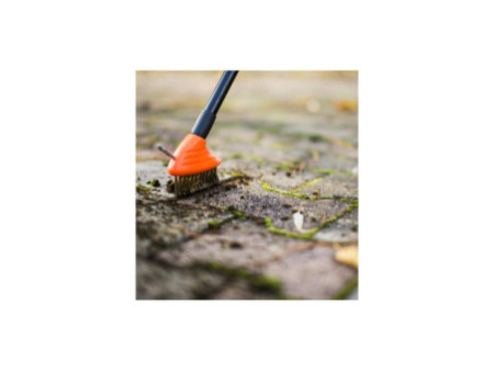 Bradas Brosse pour dalles, télescopique, longueur:800-1400mm