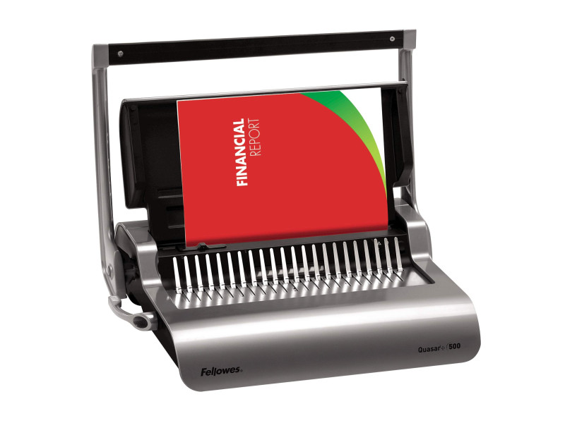 Fellowes Perforelieur anneaux plastique Quasar +500