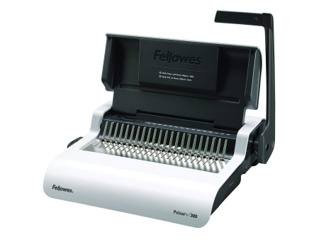 Fellowes Perforelieur plastique Pulsar +300, blanc/argent