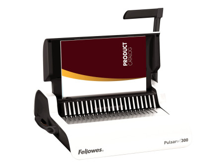 Fellowes Perforelieur plastique Pulsar +300, blanc/argent