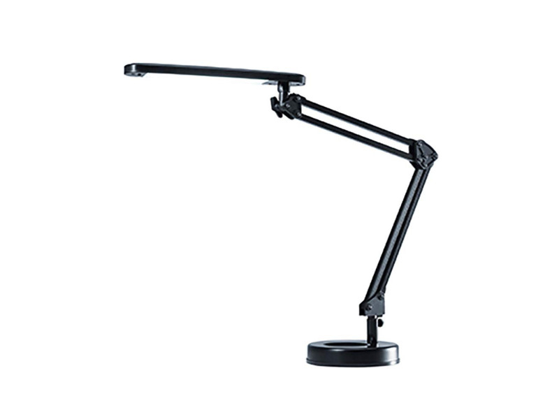 Hansa Lampe de bureau à LED 4 Stars, avec socle, noir