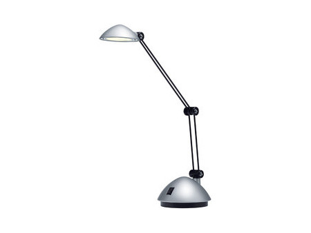 Hansa Lampe de bureau à LED Space, argent satiné