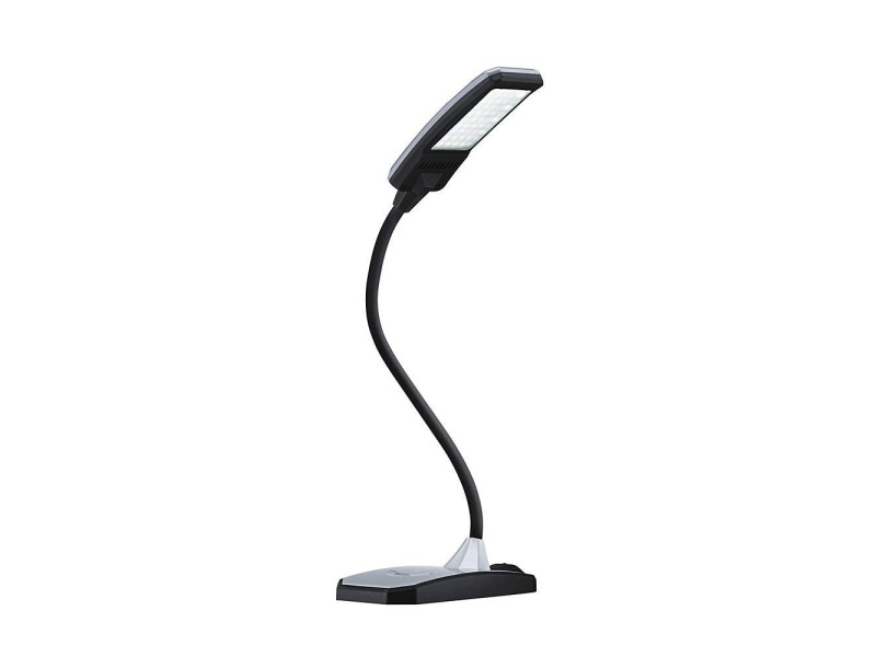 Hansa Lampe de bureau à LED Twist, argent
