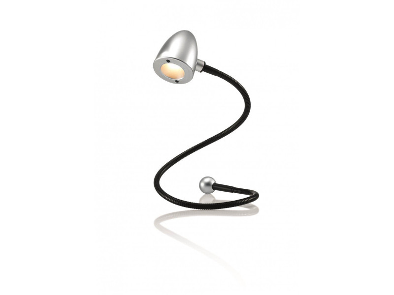 Hansa Lampe à LED USB Snake, argent