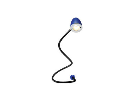 Hansa Lampe à LED USB Snake, bleu nuit