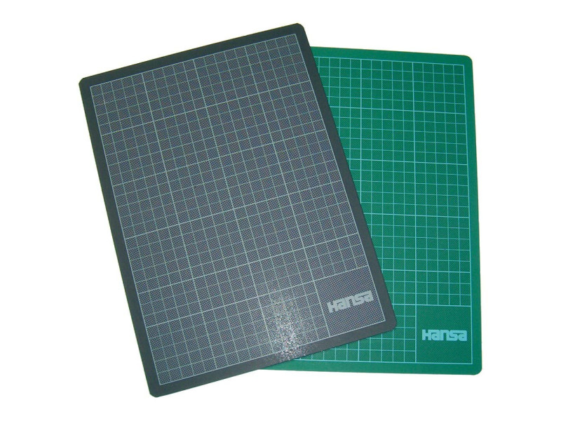 Hansa Tapis de coupe 'Cut-Mat', PVC, 600 x 450 mm, vert