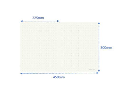 Hansa Tapis de découpe 'Cut-Mat', A3, pliable, noir/blanc