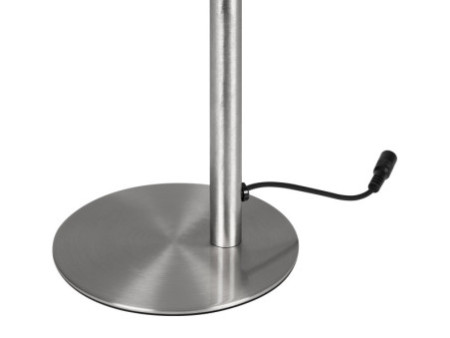 Hansa Lampe de bureau à LED 'Aura', avec socle, argent