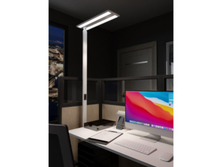 Hansa Lampadaire à LED 'Larimar', hauteur: 1.997 mm, blanc