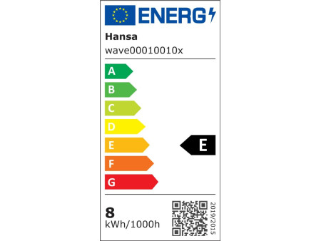 Hansa Lampe de bureau à LED 'Wave', socle, gris métallique