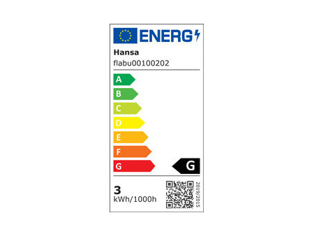 Hansa Lampadaire à LED rechargeable Flare bubble, blanc mat