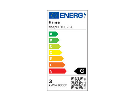 Hansa Lampe de bureau à LED rechargeable Flare spot, blanc