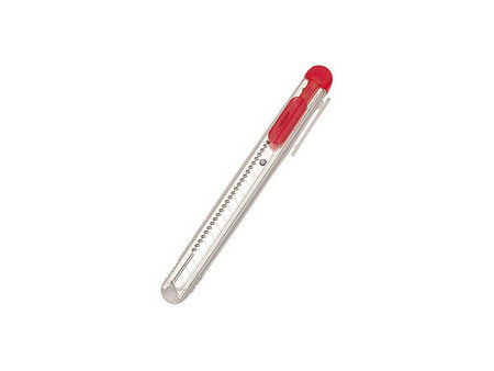 NT Cutter iA-120P, boîtier en plastique, rouge-transparent