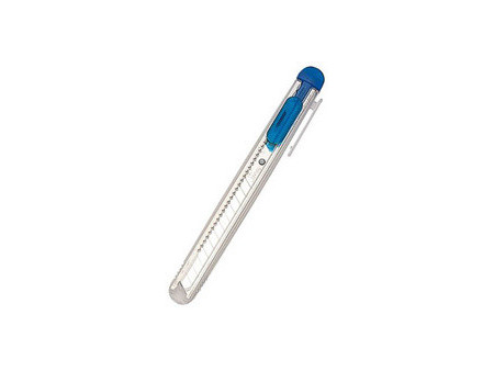 NT Cutter iA-120P, boîtier en plastique, bleu-transparent