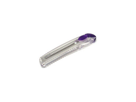 NT Cutter iL-120- P, boîtier en plastique, violet-transparen