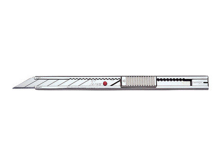 NT Cutter AD-2P, boîtier en métal, couleur: argent