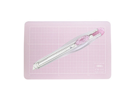 NT Kit cutter et tapis de découpe Set-AM350P, rose
