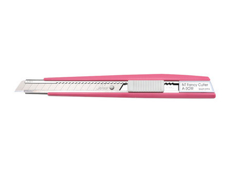 NT Cutter A-301RP (B), boîter en plastique, 9 mm, bleu