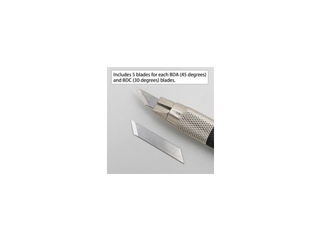 NT Cutter Scalpel eD-400, boîtier plastique, noir