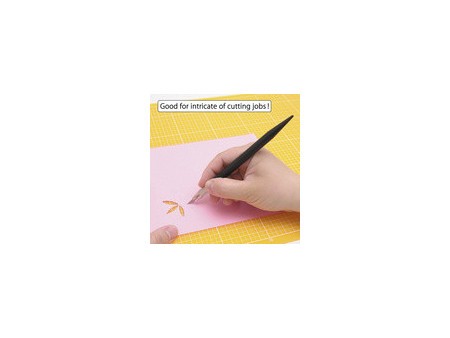 NT Cutter Scalpel eD-400, boîtier plastique, noir