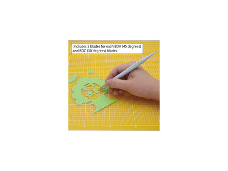 NT Cutter Scalpel D-401P, vert pastel