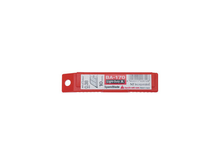 NT Cutter Lame de rechange BA-1400, largeur: 9 mm, argent