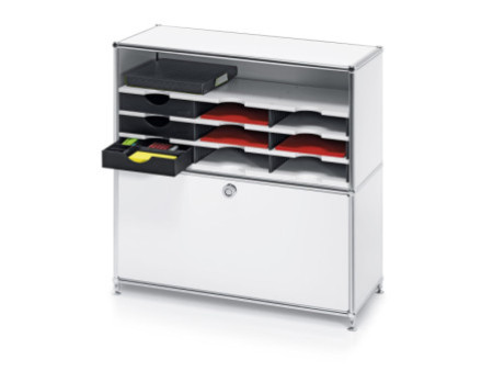 styro Station de classement styrodoc trio, 9 compartiments