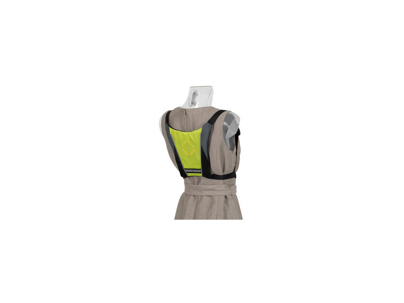 dufco sport Gilet cycliste à signalisation LED, vert clair