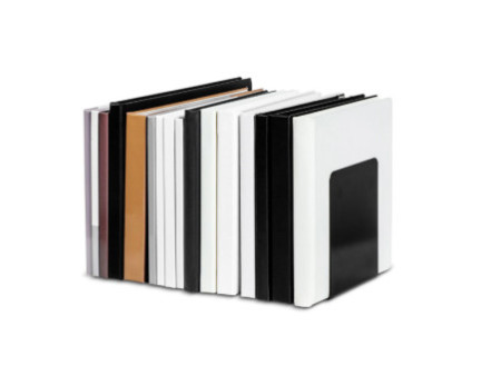 MAUL Serre-livres avec protection des surfaces, noir