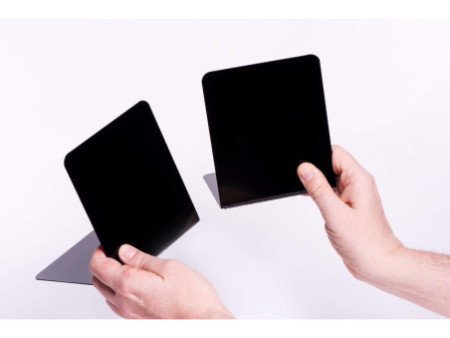 MAUL Serre-livres avec protection des surfaces, noir