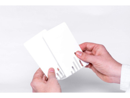 MAUL Serre-livres (L)140 x (P)140 x (H)85 mm, blanc