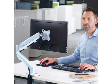 Fellowes Bras pour écran Eppa, blanc