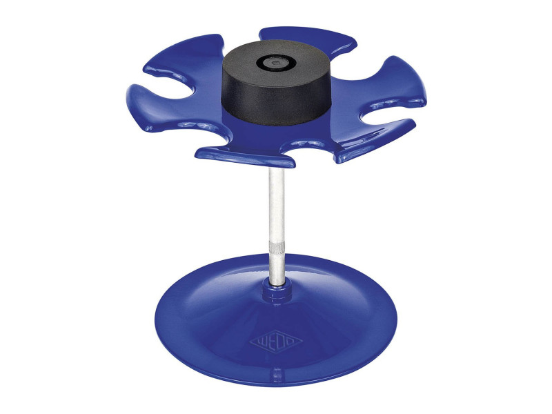 WEDO Porte-timbres, pour 6 timbres, rond, bleu