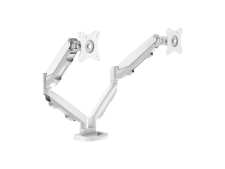 Fellowes Bras porte-écrans double Eppa, blanc