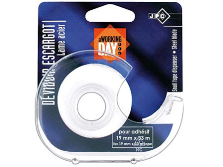 Wonday Dévidoir manuel, transparent, en plastique, vide