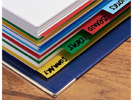 Oxford Intercalaires en carton, uni, format A4, couleur, 10