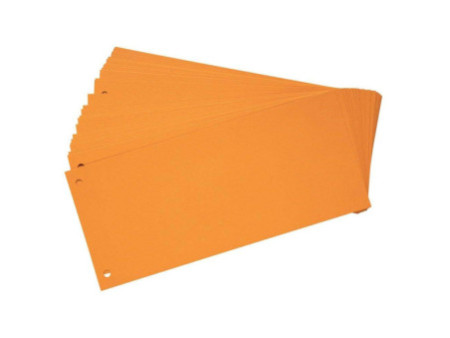 Oxford Intercalaires en carton, pour format A4, orange