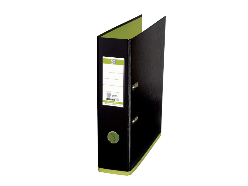Oxford Classeur myColour, dos 80 mm, noir/vert