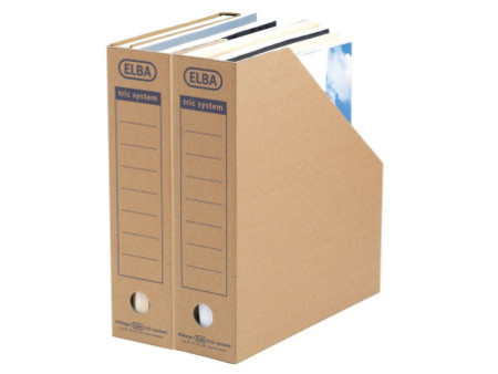 ELBA Porte-revues tric System, marron nature